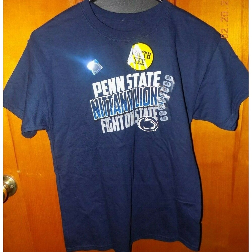New youth Penn State Nittany Lions t-shirt kid's large